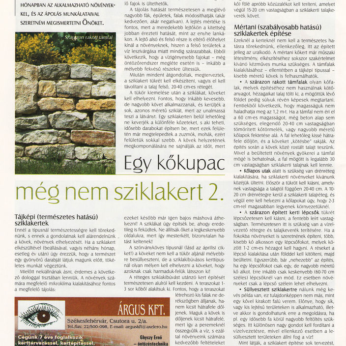Egy kőkupac még nem sziklakert 2