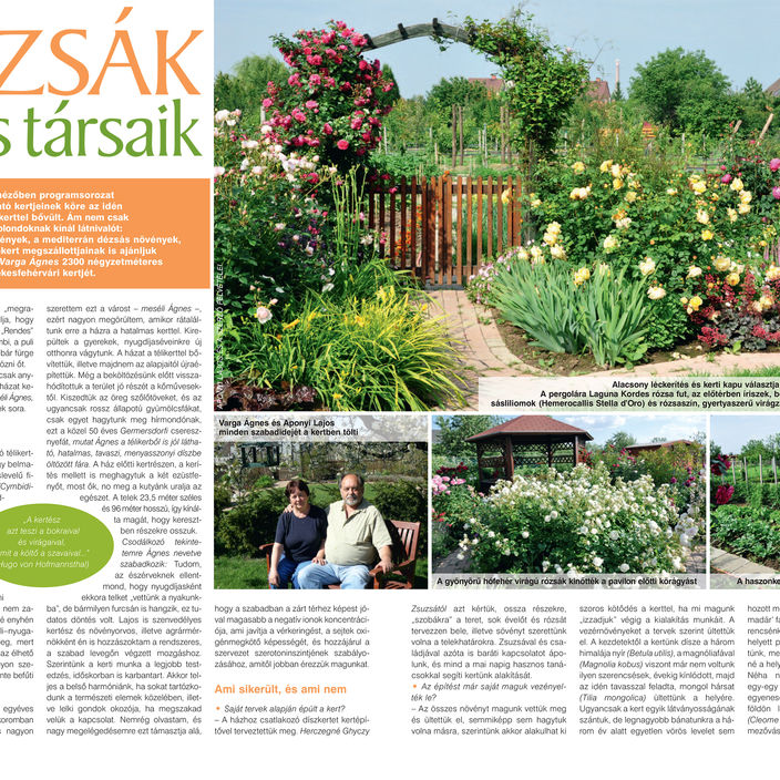 Kertbarát -Évelők és rózsák társaságában-1