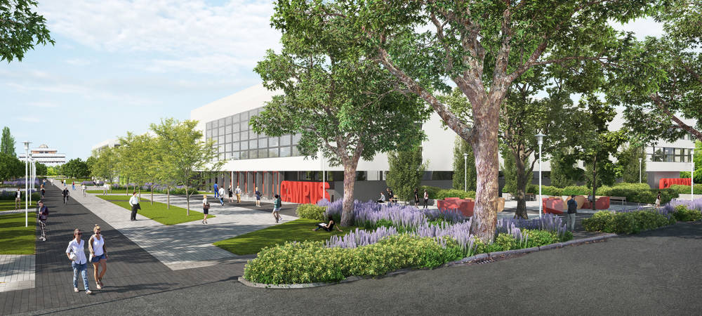 Székesfehérvár - Campus kertépítészeti engedélyezési tervek