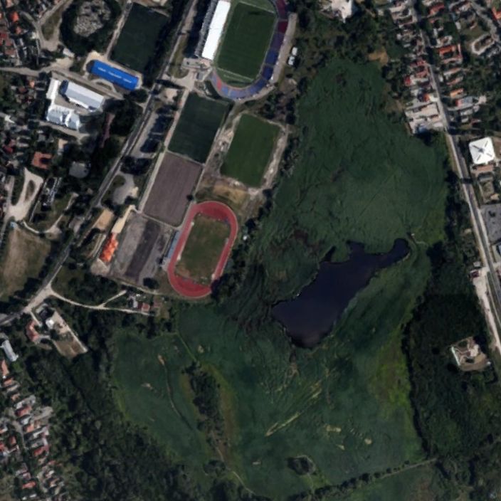 A tó 2015-ös állapota