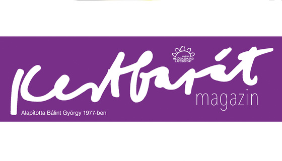 A Kertbarát Magazinban jelenik meg cikksorozatunk 1.